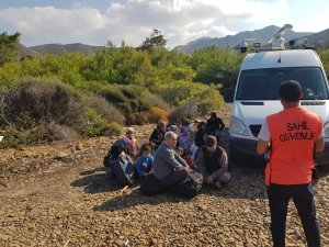 Muğla’da 62 göçmen ve bir organizatör yakalandı