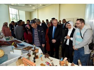Karaman’dan Kültürel Yansımalar El Sanatları Sergisi açıldı