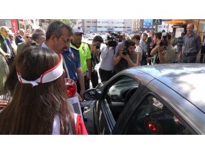 Kırıkkale’de "Yaya Güvenliğinin Nöbetçisiyiz" uygulaması
