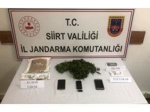 Siirt’te uyuşturucu ticareti yapan 3 şahıs gözaltına alındı