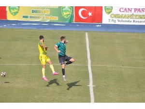 TFF 3. Lig: Osmaniyespor FK: 3 - Malatya Yeşilyurt Belediyespor: 1