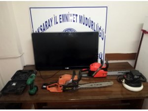 Aksaray’da hırsızlık yapan 2 kişi tutuklandı