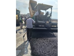 Altınşehir Mahallesi’nde asfalt çalışması yapıldı