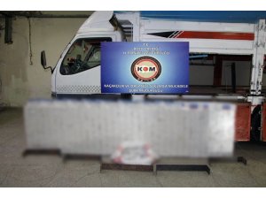 Bolu’da 10 bin 270 paket kaçak sigara ele geçirildi