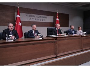 Cumhurbaşkanı Erdoğan: “Münbiç konusunda kararımızı verdiğimiz gibi uygulama aşamasındayız”