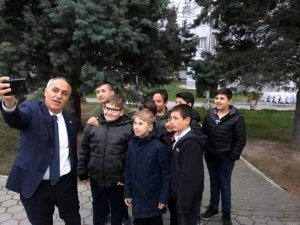 Başkan Aydın’dan okul ziyareti