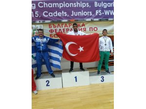 Osmaniyeli güreşçi Balkan Şampiyonu oldu