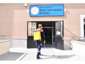 Ankara Büyükşehir Belediyesi ilaçlama çalışmalarını aralıksız sürdürüyor