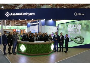 Assan Alüminyum, sürdürülebilirliğe odaklanan iş süreçlerini ALUEXPO Fuarı’nda tanıttı