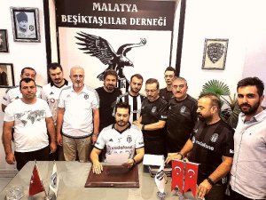 Malatya Beşiktaşlılar Derneği’nden Serdal Adalı’ya destek