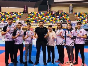 Ispartalı sporcular, Karate 34 Süper Lig’den 11 madalya ile döndü
