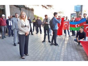 Gürcistanlı öğrencilerden  ‘Barış Pınarı Harekatı’ destek