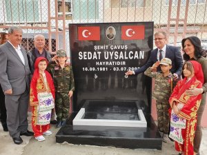 Şehit Sedat Uysalcan’ın adı okul çeşmesinde yaşatılacak