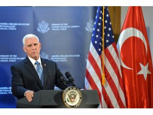 ABD Başkan Yardımcısı Pence: "ABD ile Türkiye, Suriye’de bir ateşkes konusunda anlaşmaya vardı"
