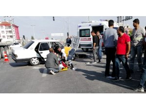 Aksaray’da trafik kazası: 4 yaralı