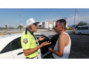 Antalya’da polisin 259 promil alkollü sürücüyle sabır imtihanı