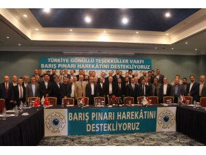 Türkiye Gönüllü Teşekküller Vakfı’ndan Barış Pınarı Harekatı’na destek