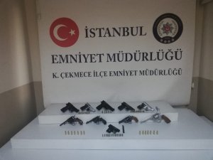 İstanbul’da silah kaçakçılığı ve tefecilik operasyonu: 3 gözaltı