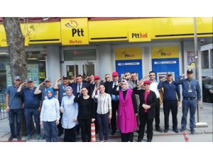 PTT’den Mehmetçik’e asker selamı