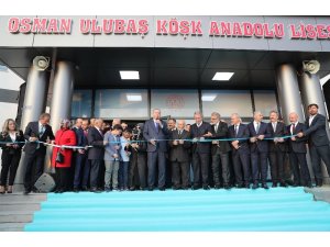 Cumhurbaşkanı Erdoğan, Osman Ulubaş Köşk Anadolu Lisesi’ni açtı