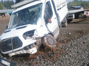 Muş’ta tren kazası: 2 yaralı