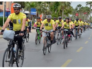 Bisikletliler Mersin’de 135 kilometre pedal çevirecek