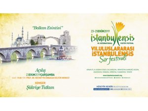 ’İstanbulensis Şiir Festivali’ vatan şiirleriyle başlayacak