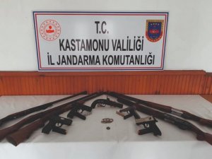 Kastamonu’daki silah kaçakçılığı operasyonunda 3 tutuklama