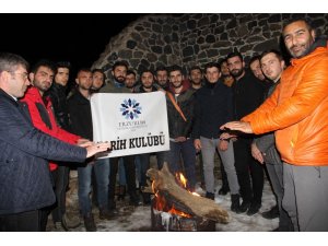 Erzurum’da Tarihi Aziziye ve Mecidiye Tabyalarında Ecdada Saygı Nöbeti