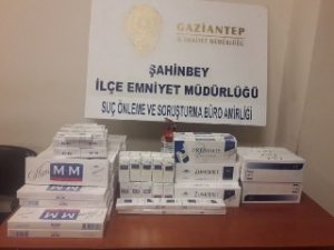 Gaziantep’te 665 paket kaçak sigara ele geçirildi