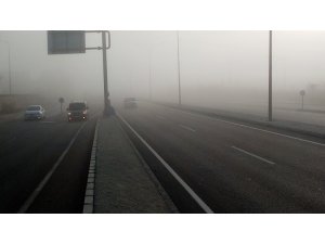 İstanbul-Çanakkale yolunda yoğun sis