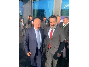 Bağlar Belediyespor Başkanı Merdoğlu, TFF Başkanı Özdemir’le görüştü