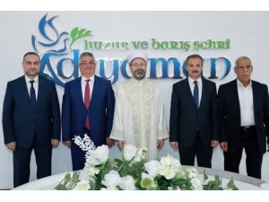 Diyanet İşleri Başkanı Erbaş’tan Başkan Kılınç’a ziyaret