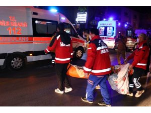 Başkent’te alevlerin arasında kalan kadın balkondan atladı: 1 yaralı