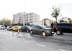 Sorgun’da zincirleme trafik kazası
