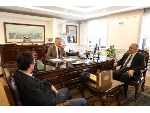 Harita Mühendislerinden Başkan Palancıoğlu’na ziyaret
