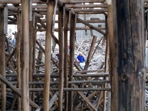 Gaziantep’te cami inşaatında iskele çöktü: 1 işçi kayıp