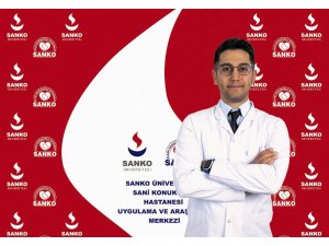 Opr. Dr. Demiroğlu Sanko Üniversitesi Hastanesi’nde