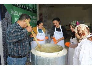 Ürgüplü kadınlar Mardin sabunu üretiyor