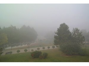 Eskişehir’den sis manzaraları