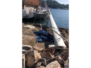 Fethiye’de yelkenli teknenin direğinin devrilmesi sonucu bir işçi öldü