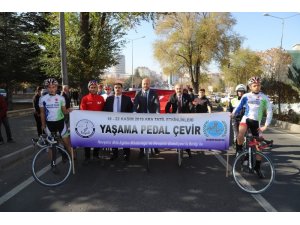 Nevşehir’de “Yaşama pedal çevir” etkinliği düzenlendi