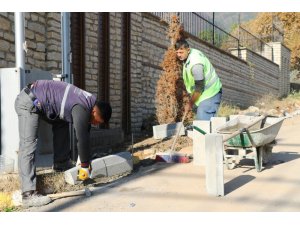 Safranbolu’da belediye çalışmaları sürüyor