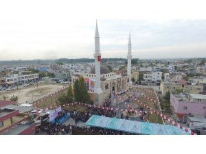 Tarsus’ta Barbaros Merkez Cami törenle açıldı