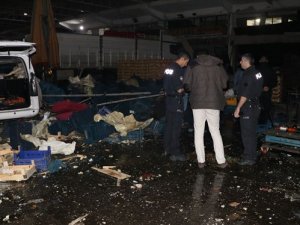 Diyarbakır'da haldeki bir iş yerinde patlama: 1 ölü, 3 yaralı
