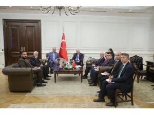 İçişleri Bakanı Soylu, Afganistan Maliye Bakanı Kayumi ile görüştü