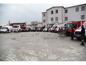 112 Acil Servis ekipleri zorlu kış görevine hazır