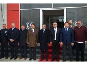 Emniyet Müdürü Dinç, Eskişehirspor Kulübü’nü ziyaret etti