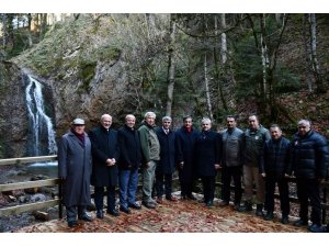 Vali Gürel ve milletvekilleri Baklabostan Tabiat Parkını inceledi