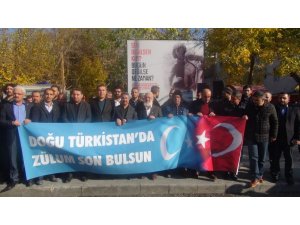Adıyaman’da STK’lardan Doğu Türkistan’da ki zulme tepki